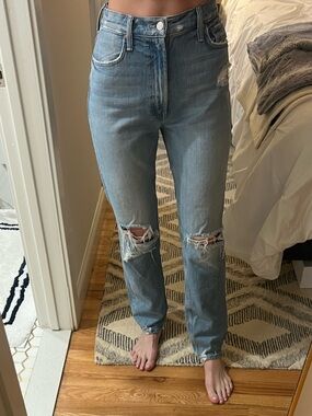 MOTHER High Waisted Rider Skimp (Size 29)